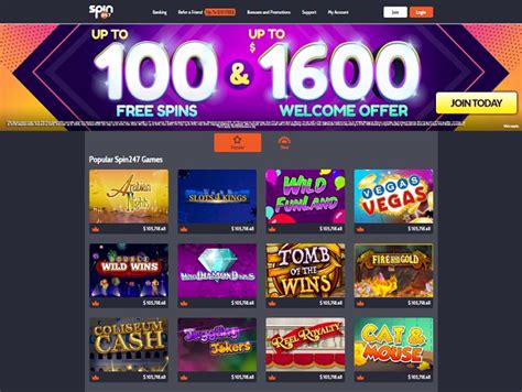 casinos like spin247|Spin247 Casino Review ️100 Free Spins (Canada, 2024).